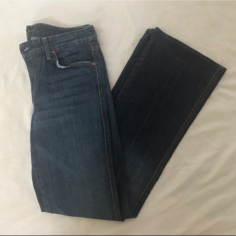 7FAM Bootcut Blue Jeans